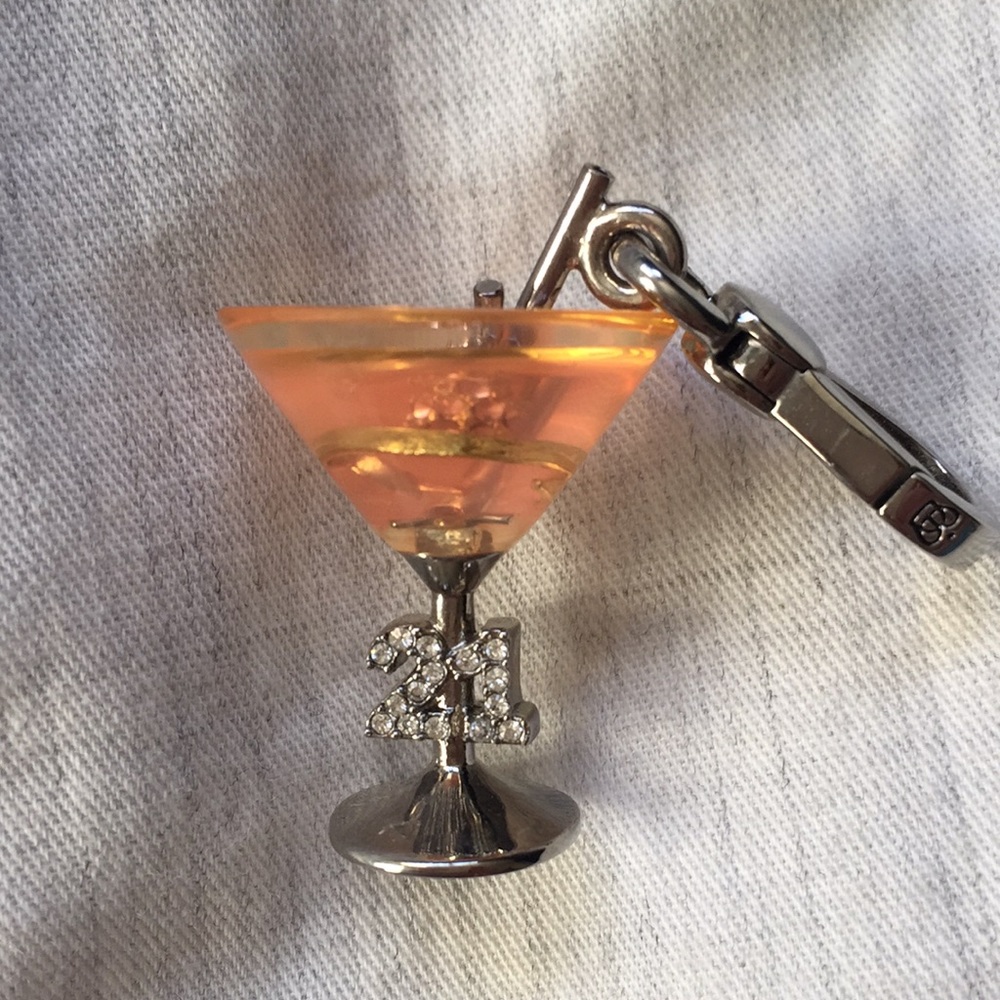 Juicy Couture 21st Birthday Martini Charm!
